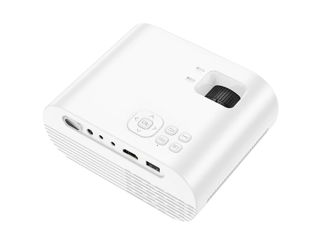 HOCO DT1 Wi-Fi Bluetooth 720P Projector - HD with Wireless Streaming