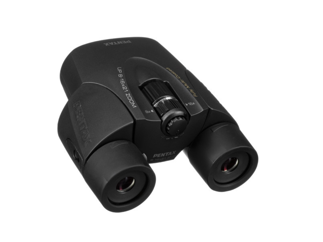 Pentax 8-16x21 U-Series UP Binoculars, 8-16x Zoom, BAK4 Optics