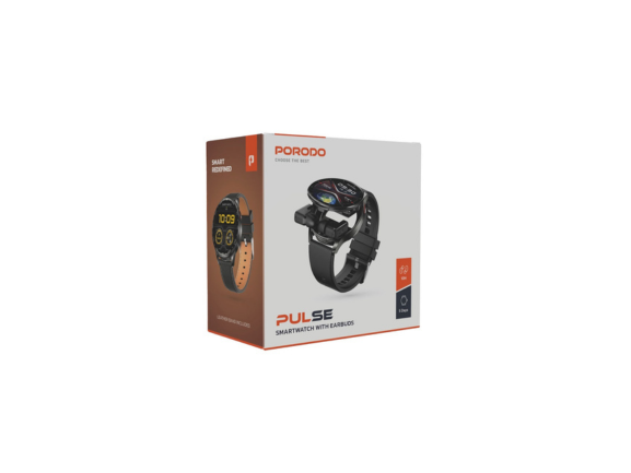 Porodo Pulse Smartwatch With Earbuds