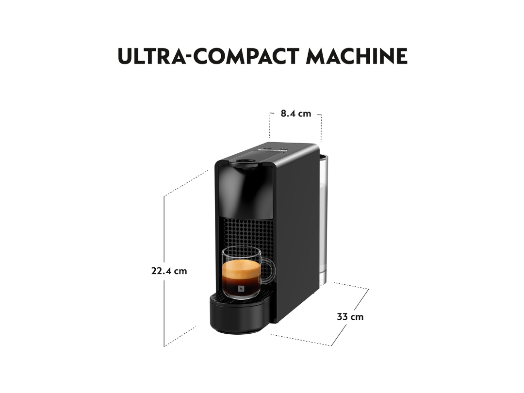 Nespresso Essenza Mini C30 Coffee Machine + Aeroccino 3 – Qatar