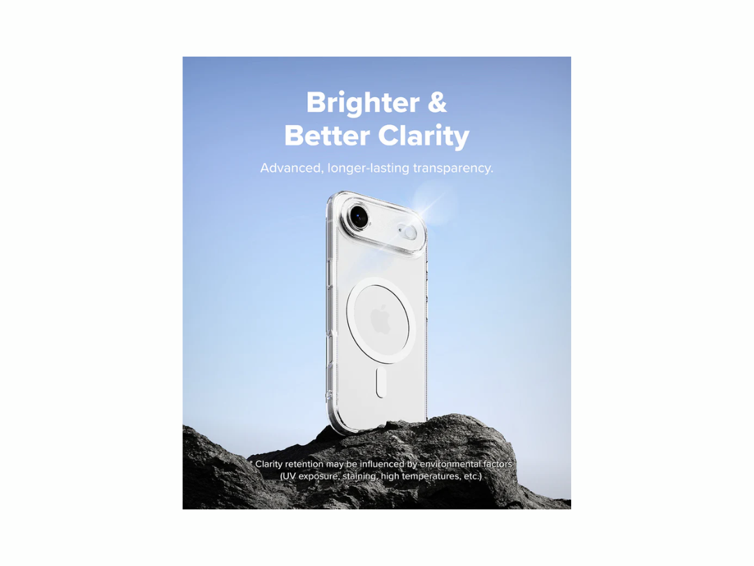 iPhone 17 Air Magnetic Clear MagSafe Silicone Case - Assorted iPhone 17 Air Magnetic Clear MagSafe Silicone Case - Assorted