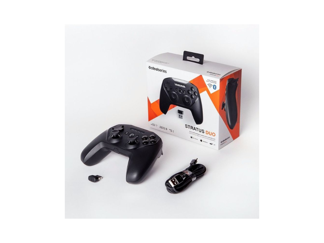 SteelSeries Stratus Duo Gamepad Multi-platform wireless controller(For Windows PC & Android Mobile Devices)