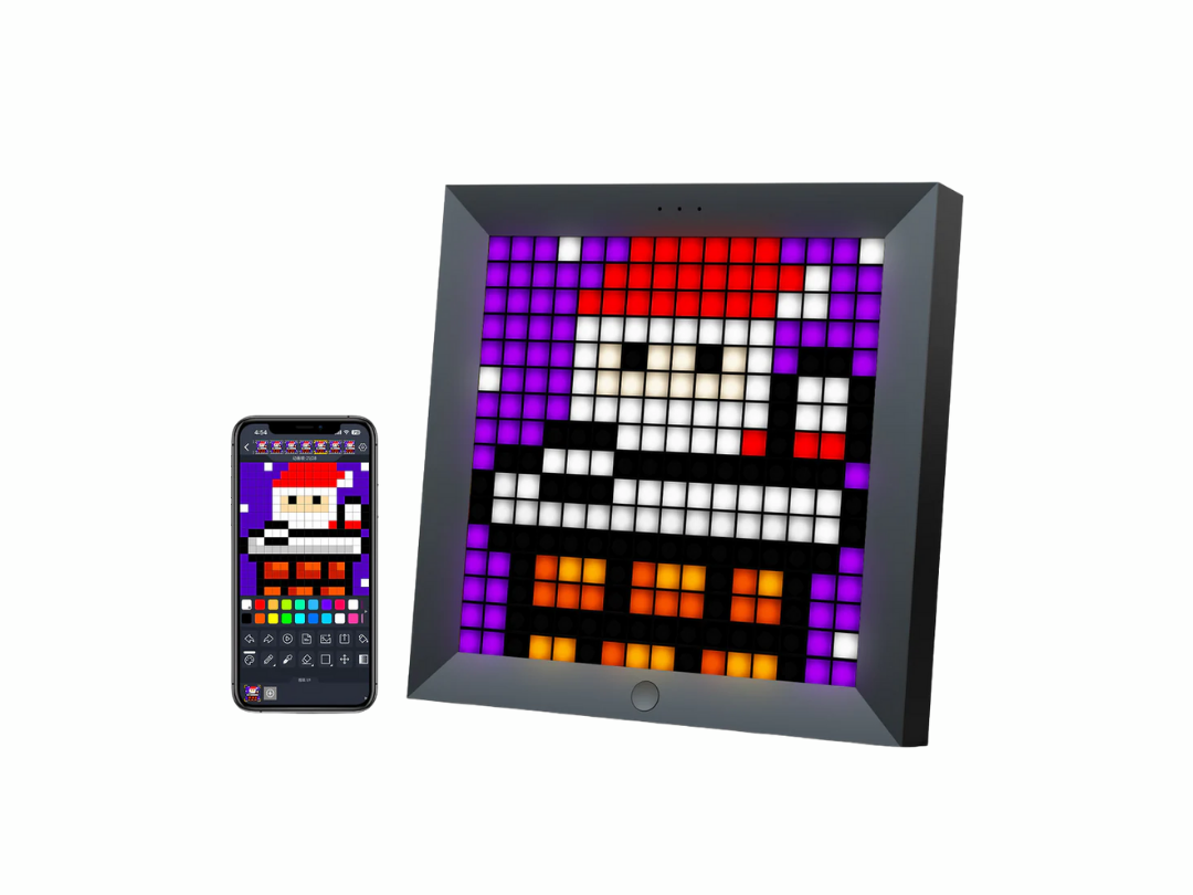 Divoom Pixoo 16x16 Pixel Art LED Frame Display Gaming Room Decor Divoom Pixoo 16x16 Pixel Art LED Frame Display Gaming Room Decor
