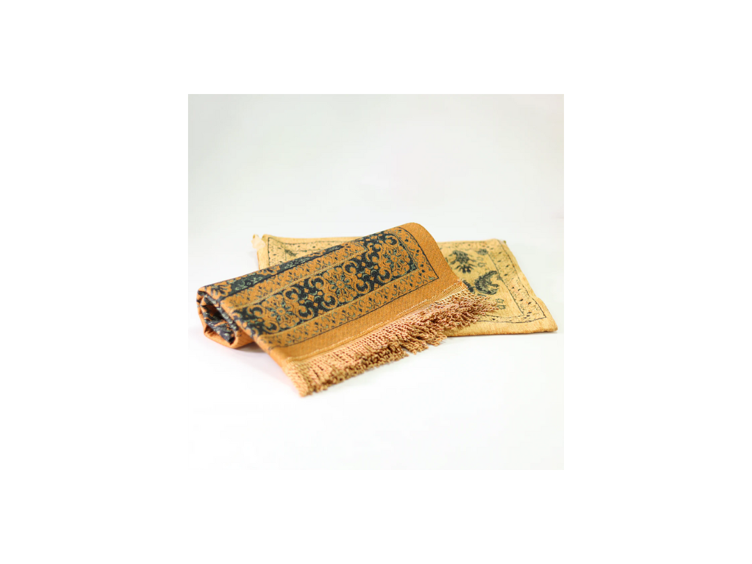 Buy Sundus Travel Prayer Mat with Cloth Bag in Qatar