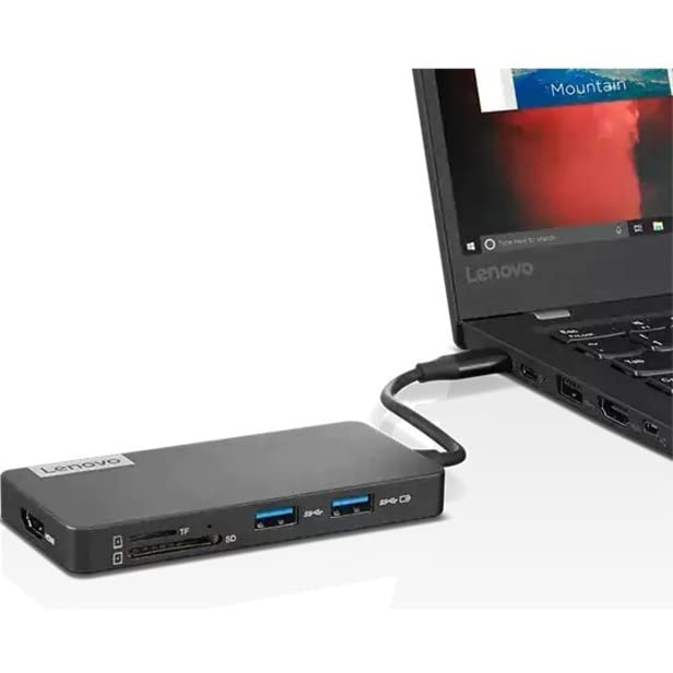 Lenovo USB-C 7-in-1 Hub (4X90V55523) Port Iron