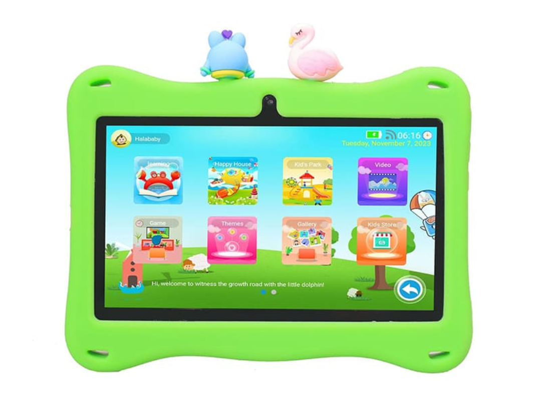 Buy OTEETO Tab 4 Kids Tablet 4GB/128GB Green | in Qatar