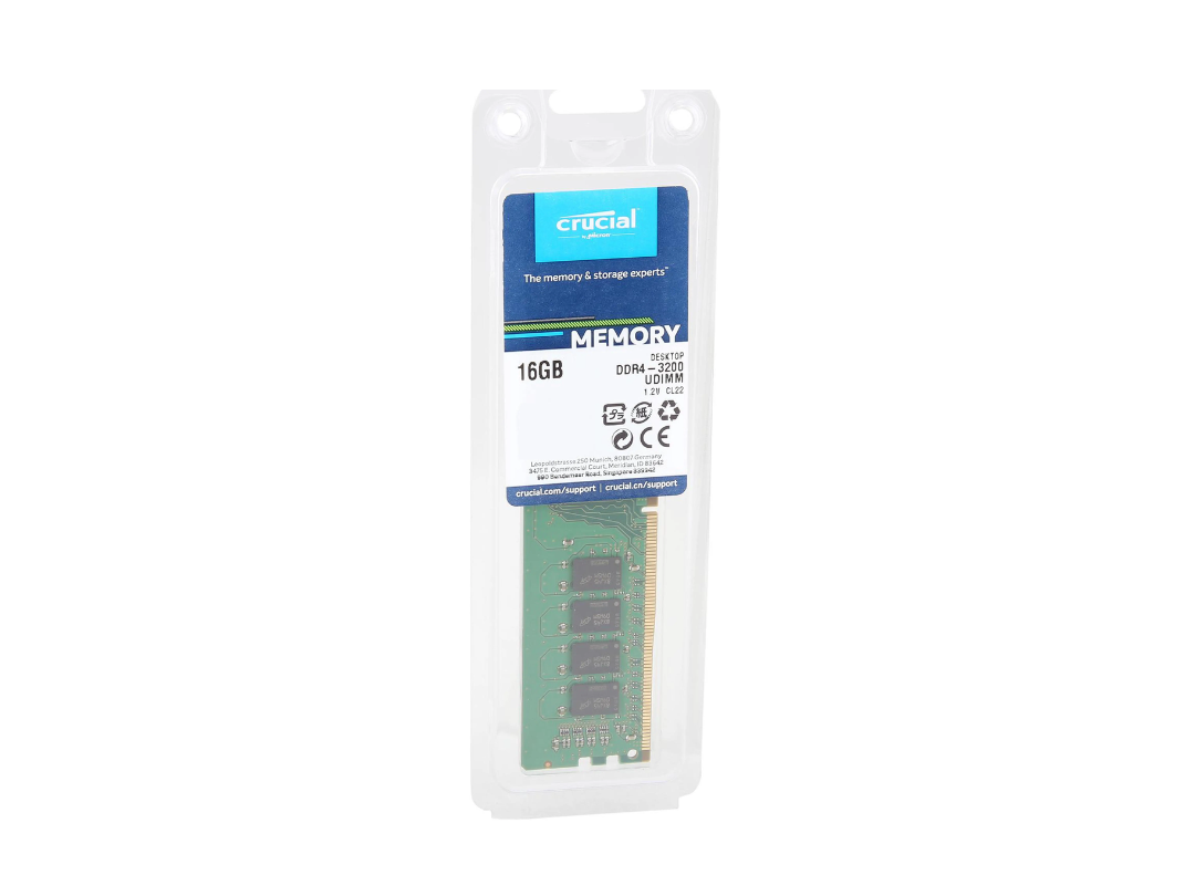 Buy Crucial 32GB DDR4 3200MHz Desktop RAM – UDIMM, in Qatar