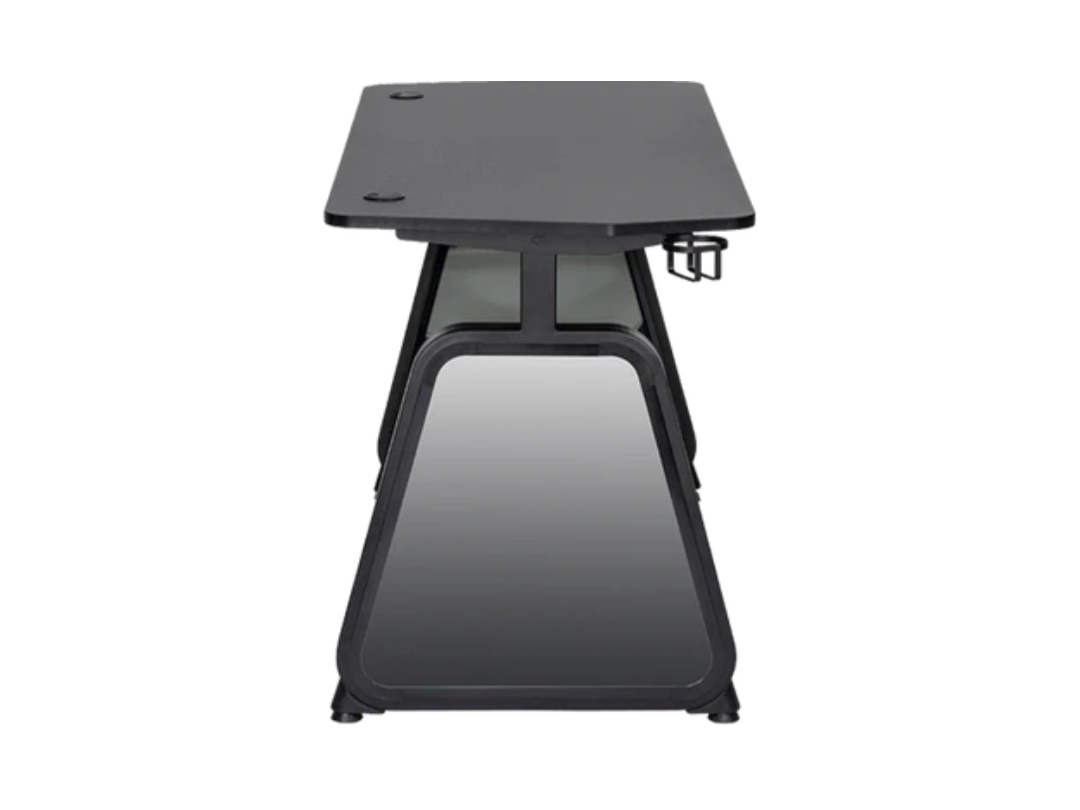 Buy Twisted Minds RGB Infinity Gaming Desk – 120×60cm | Glass Legs in Qatar