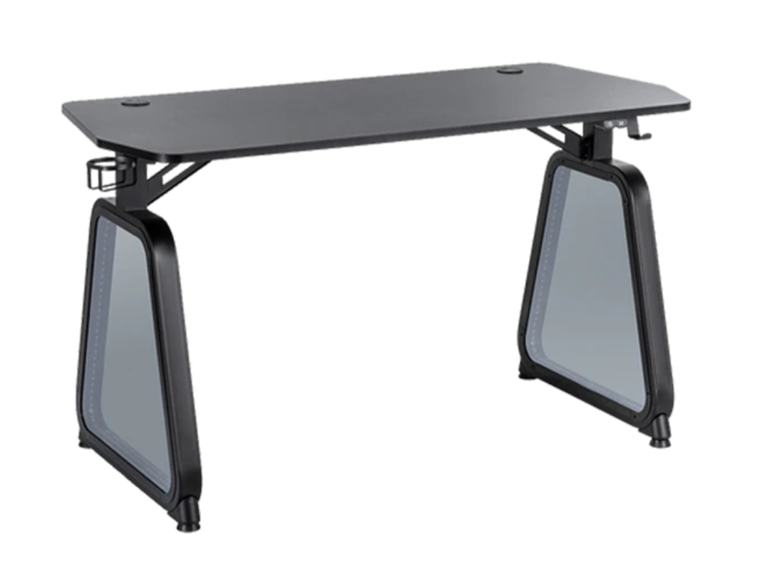 Twisted Minds Infinity RGB Gaming Desk – 120×60 cm | Glass Legs