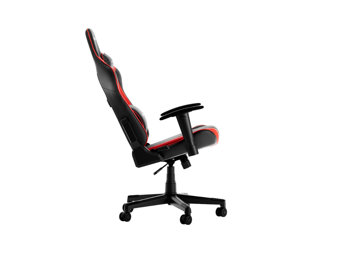 DXRacer Prince Series P132 Gaming & Office Chair, 1D Armrests with Soft Surface, Red | GC-P132-NR-F2-158