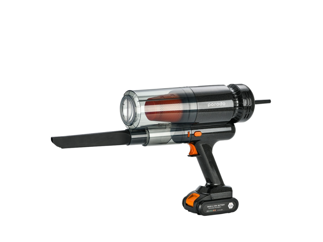 Porodo LifeStyle Cordless Stick Vacuum Pro – Black | Qatar Delivery