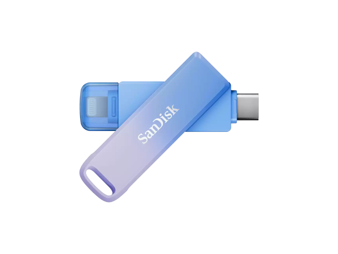 SanDisk 256GB Creator Phone Drive – Dual USB-C & Lightning Flash Storage