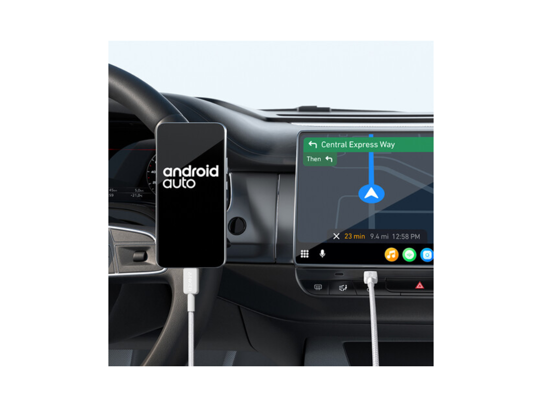 Anker 322 3 ft Braided USB‑C to USB‑C Cable – 60 W Fast Charging