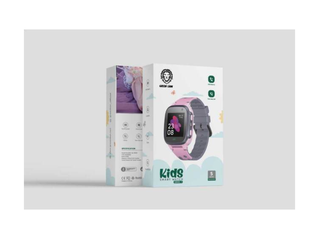 Buy Green Lion Kids Smart Watch Series-1 Pink | in Qatar