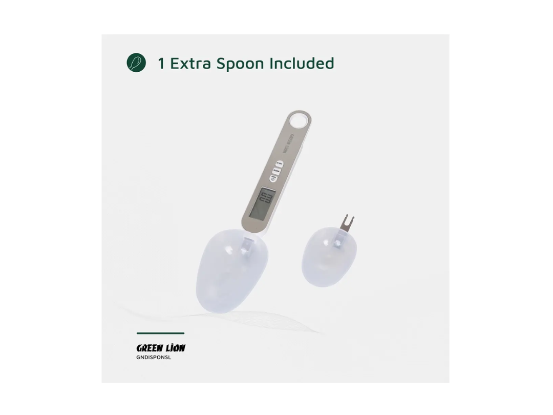 Green Lion Digital Spoon Scale - Silver (GNDISPONSL) Green Lion Digital Spoon Scale - Silver (GNDISPONSL)
