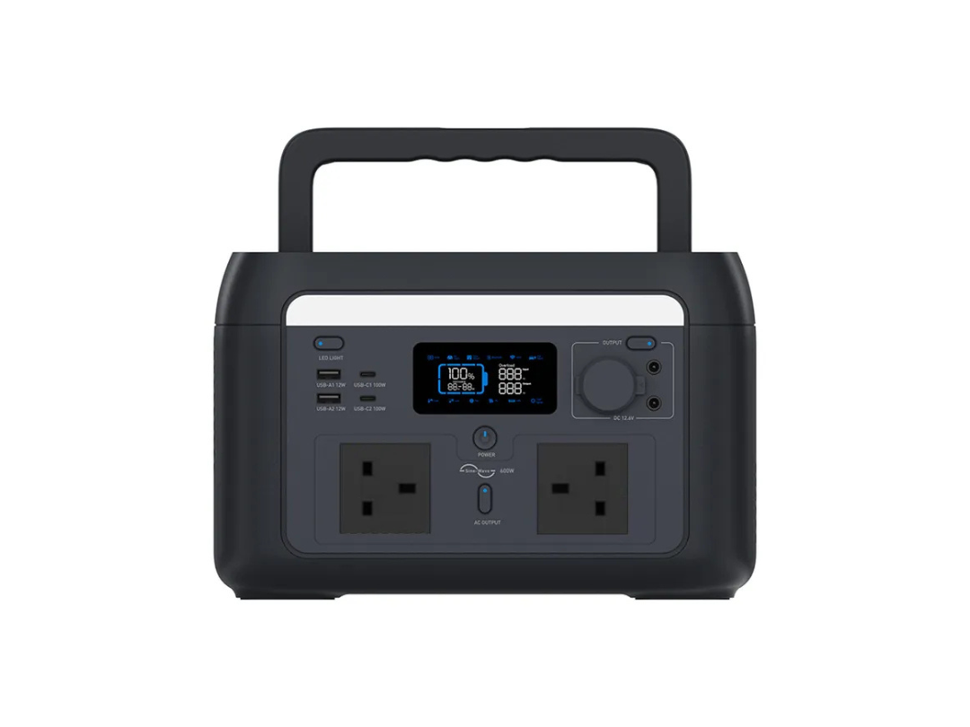 Bolt 600W Power Station - Black