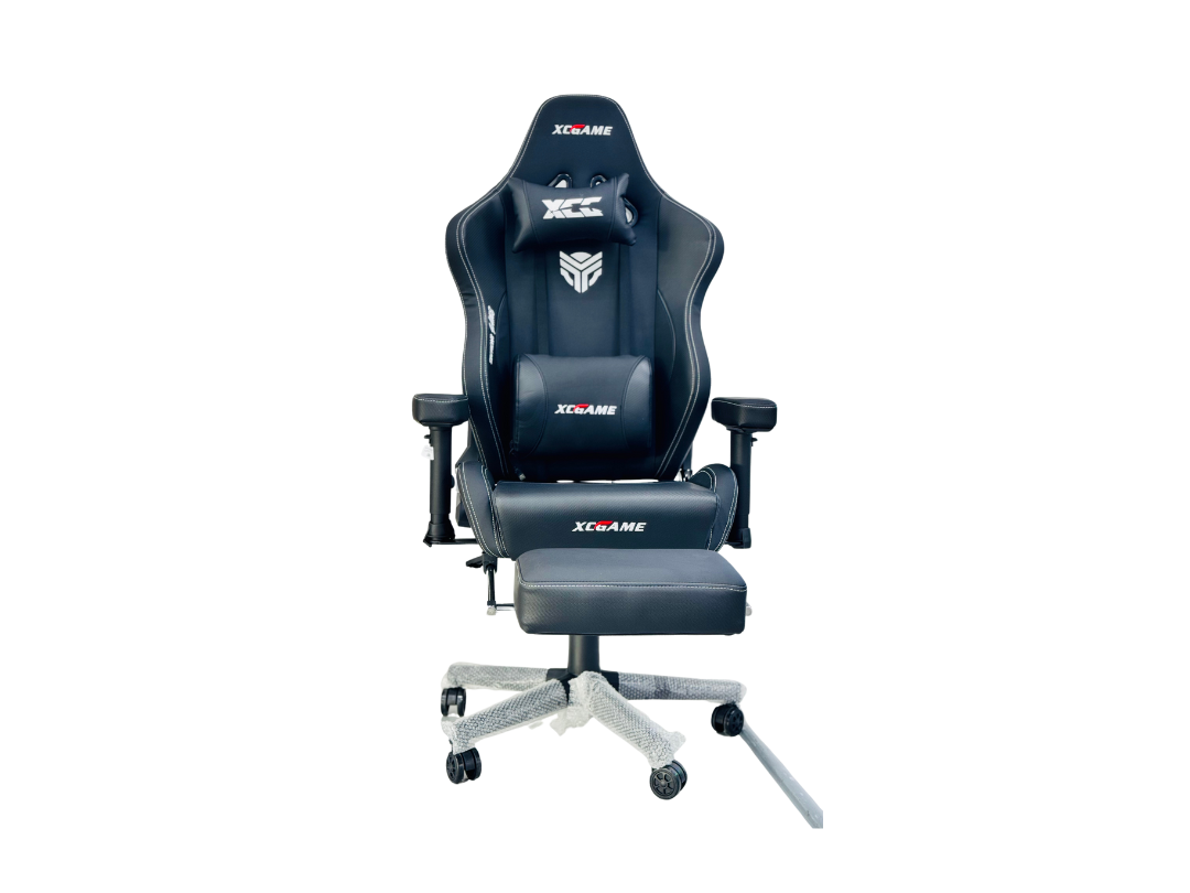 Buy XC-Game Gaming Chair GFY102T90 Black – With Footrest, in Qatar