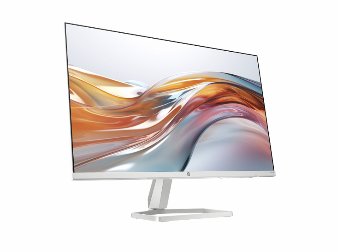 HP Series 5 23.8″ Monitor, Flat FHD, IPS Panel, 75 Hz, 5 ms (524SW-94C21AS) - White HP Series 5 23.8″ Monitor, Flat FHD, IPS Panel, 75 Hz, 5 ms (524SW-94C21AS) - White