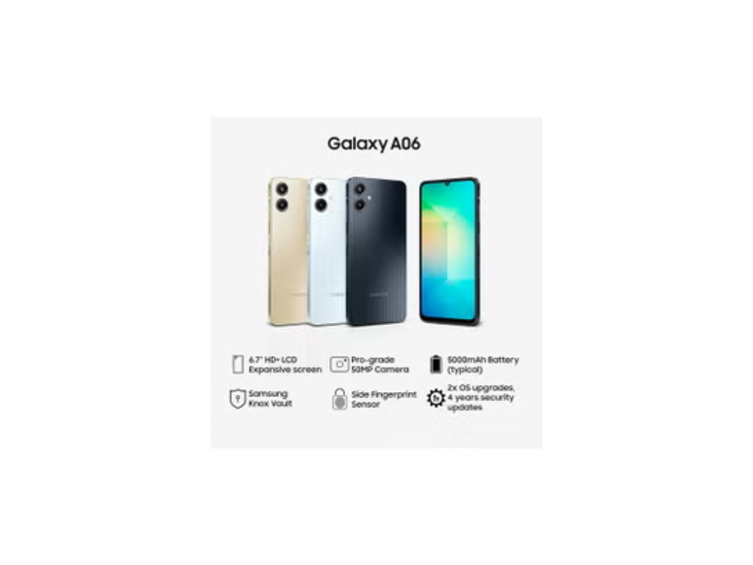 Samsung Galaxy A06 4G 6GB RAM 128GB Dual SIM