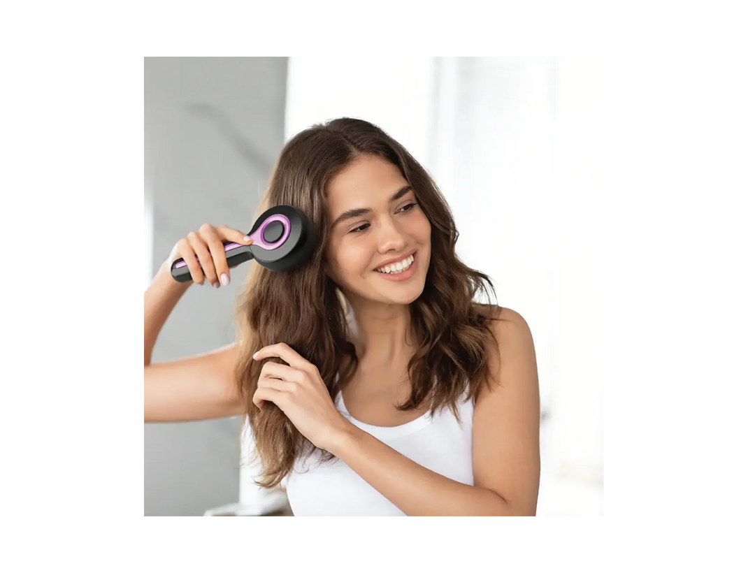 Buy Porodo Red Light Therapy Scalp Massage Comb – Black | in Qatar 