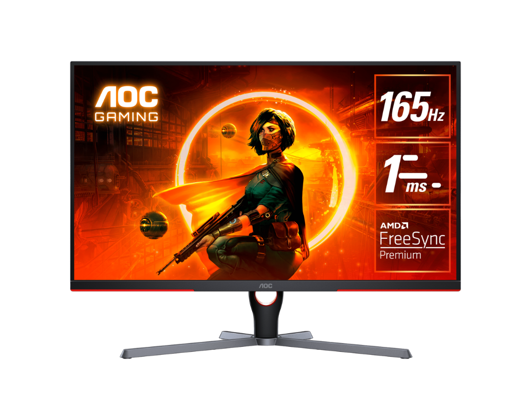 AOC 31.5-inch QHD Gaming Monitor 165Hz 1ms FreeSync – Q32G3SE