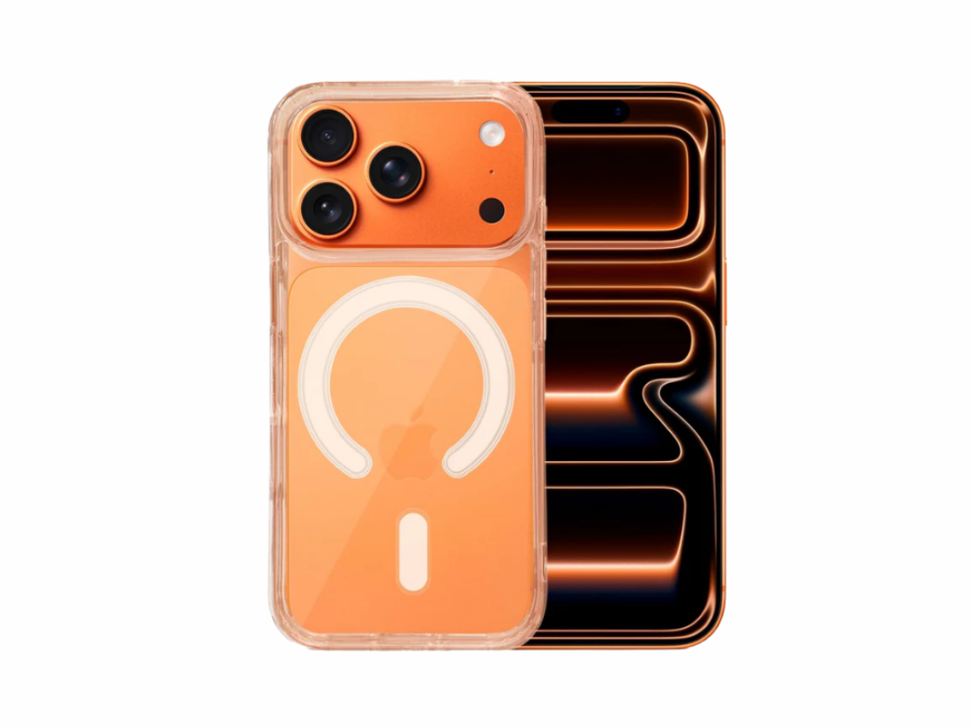 iPhone 17 Pro Max Magnetic Clear MagSafe Silicone Case - Assorted