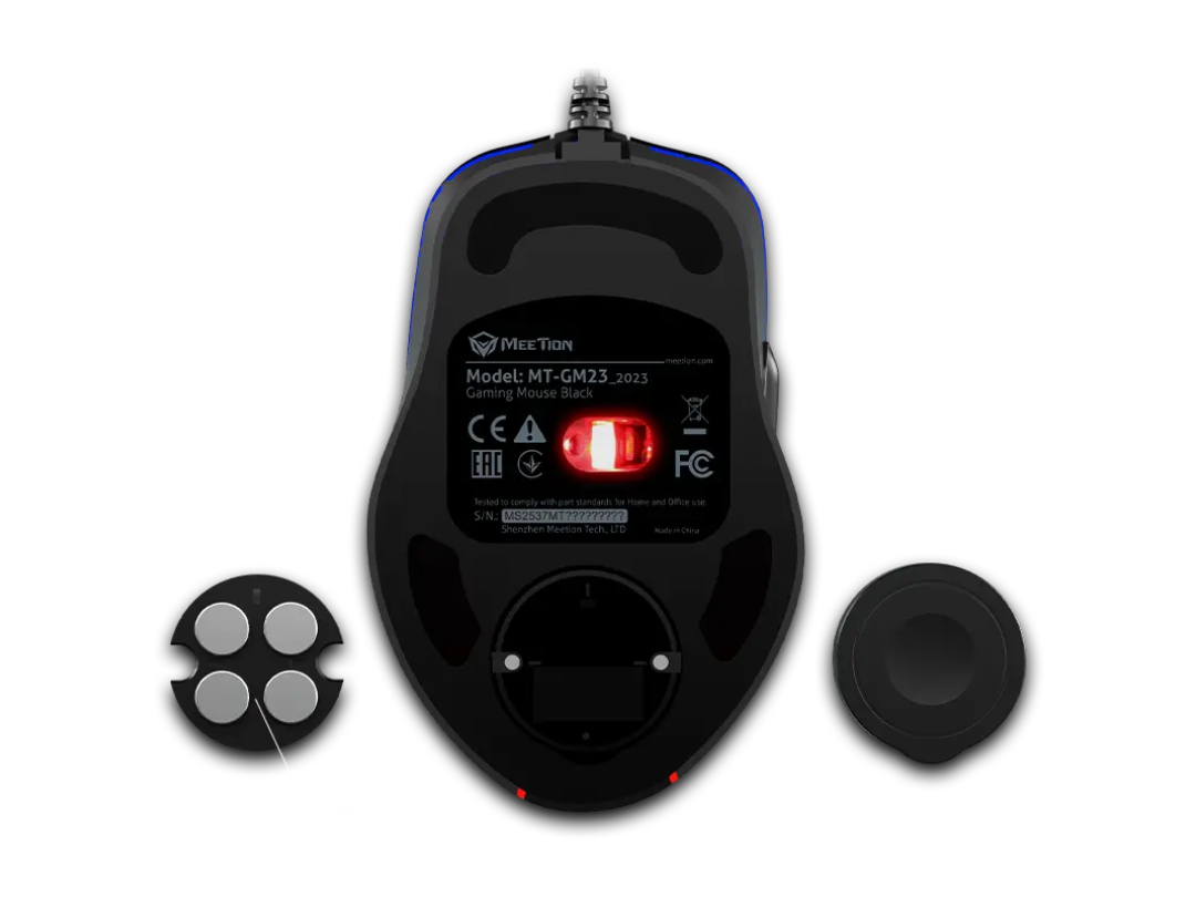 Meetion MT-GM23-P RGB Gaming Mouse 12,800 DPI | Same-Day Delivery Qatar