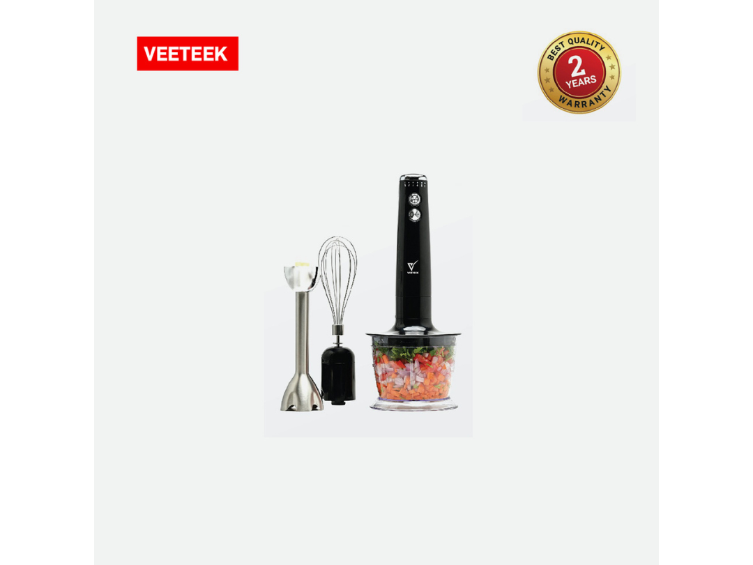 VEETEEK 1000W Hand Blender with Whisker & Chopper | Qatar