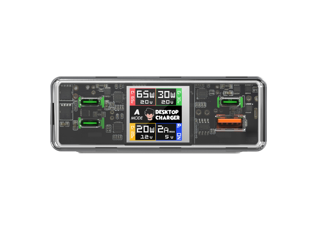 Buy URTECH 130W GaN Charger | Smart Display | in Qatar 