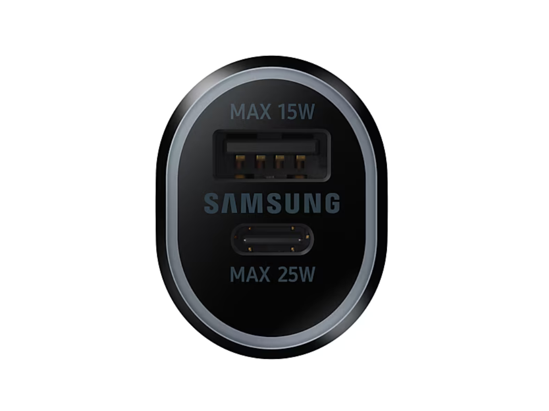 Buy Samsung 40W Car Charger Duo - Black in Qatar