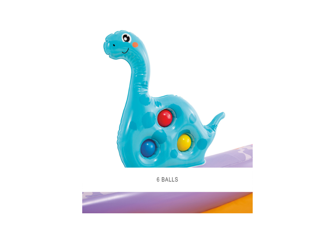 Buy Intex Dinosaur Inflatable Play Center – Outdoor Fun | in Qatar 