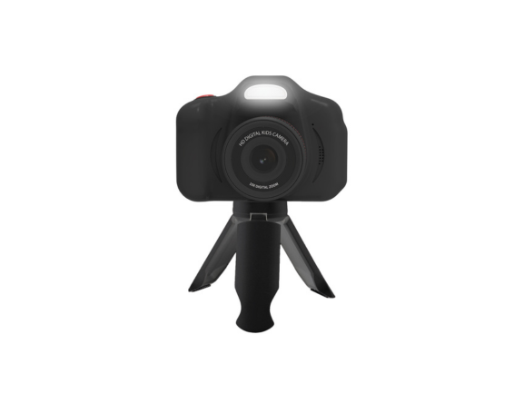 Porodo Lifestyle Kids Digital Camera Dual Lens Selfie - Black