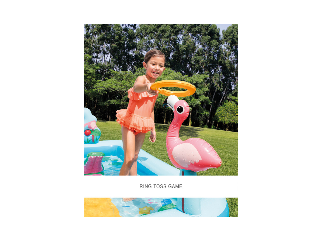 Buy Intex Jungle Adventure Inflatable Play Center – Slide & Pool | in Qatar