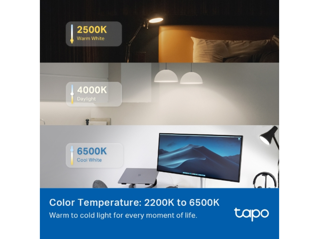 Buy TP-Link Tapo L535E Smart WiFi Bulb – Multicolor – in Qatar 