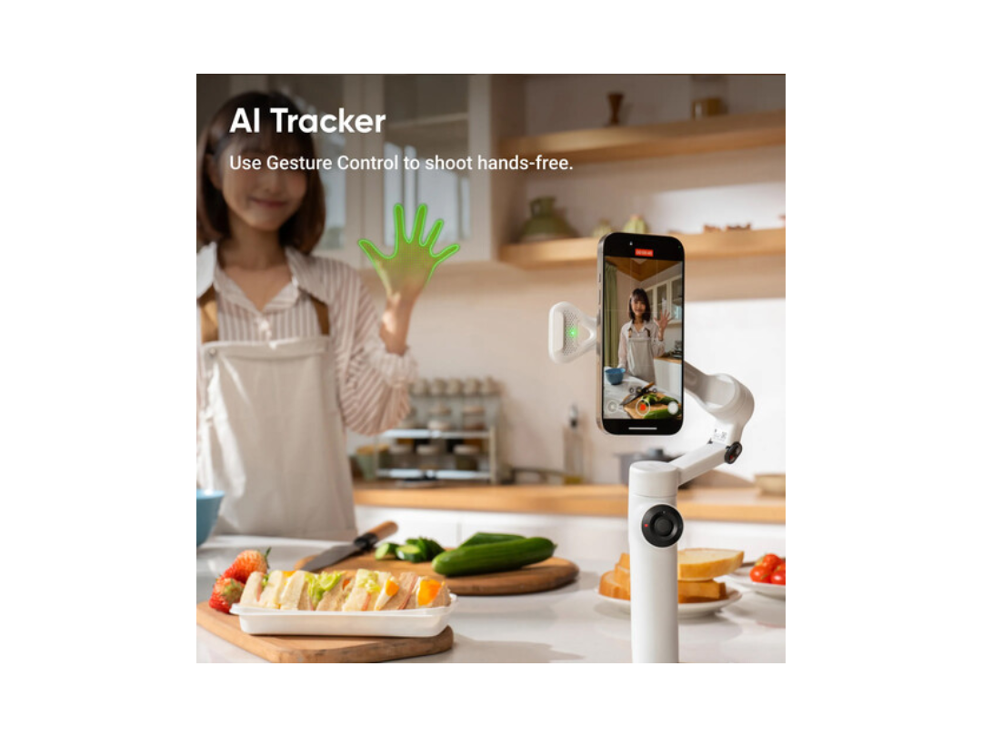 Insta360 Flow 2 AI Tracker Bundle Smartphone Gimbal Stabilizer Qatar