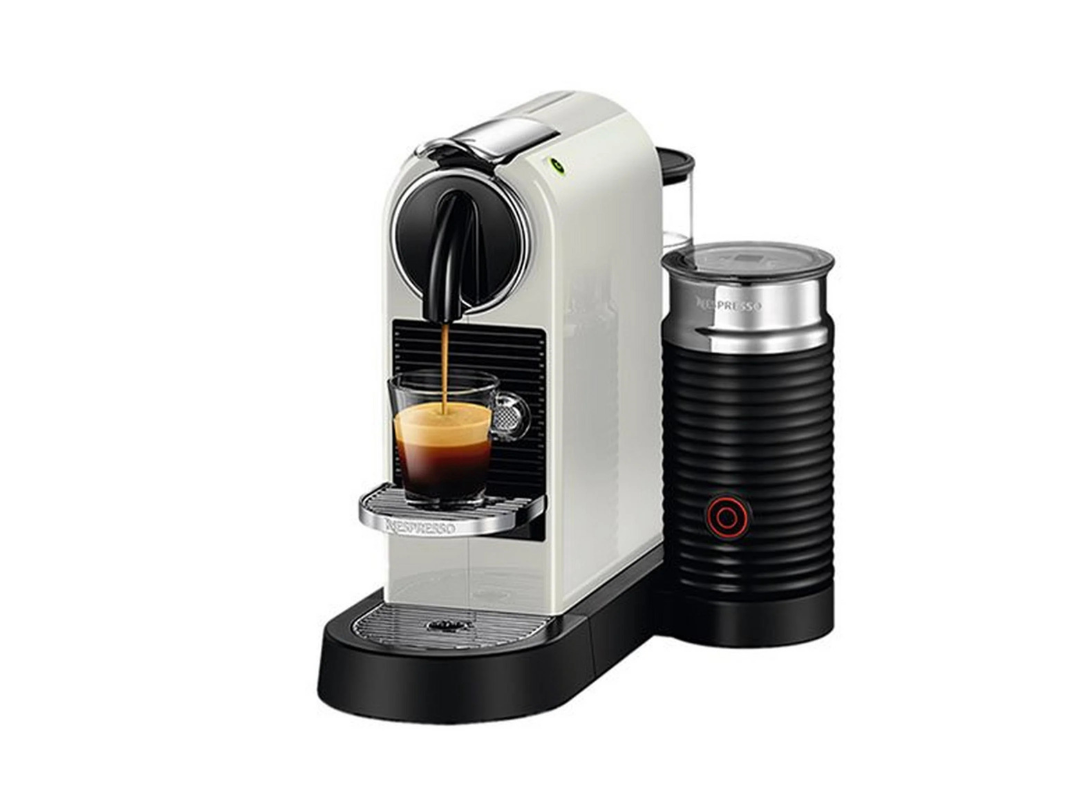 Buy Nespresso CitiZ & Milk White Coffee Machine – in Qatar