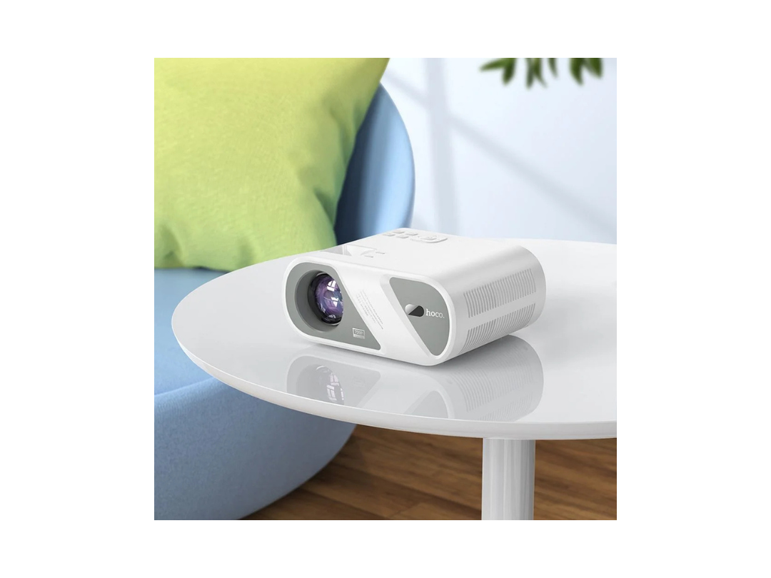 HOCO DT1 Wi-Fi Bluetooth 720P Projector - HD with Wireless Streaming