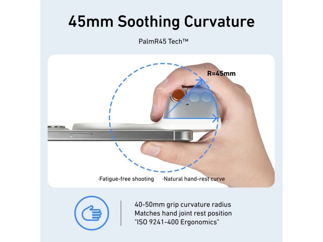 TELESIN Fun Shot Smartphone Magnetic Grip P5-MP-001 | Qatar Delivery