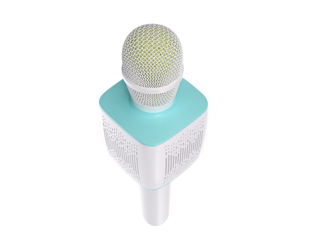 Hoco BK5 Cantando Wireless Karaoke Mic White, Bluetooth, Rechargeable