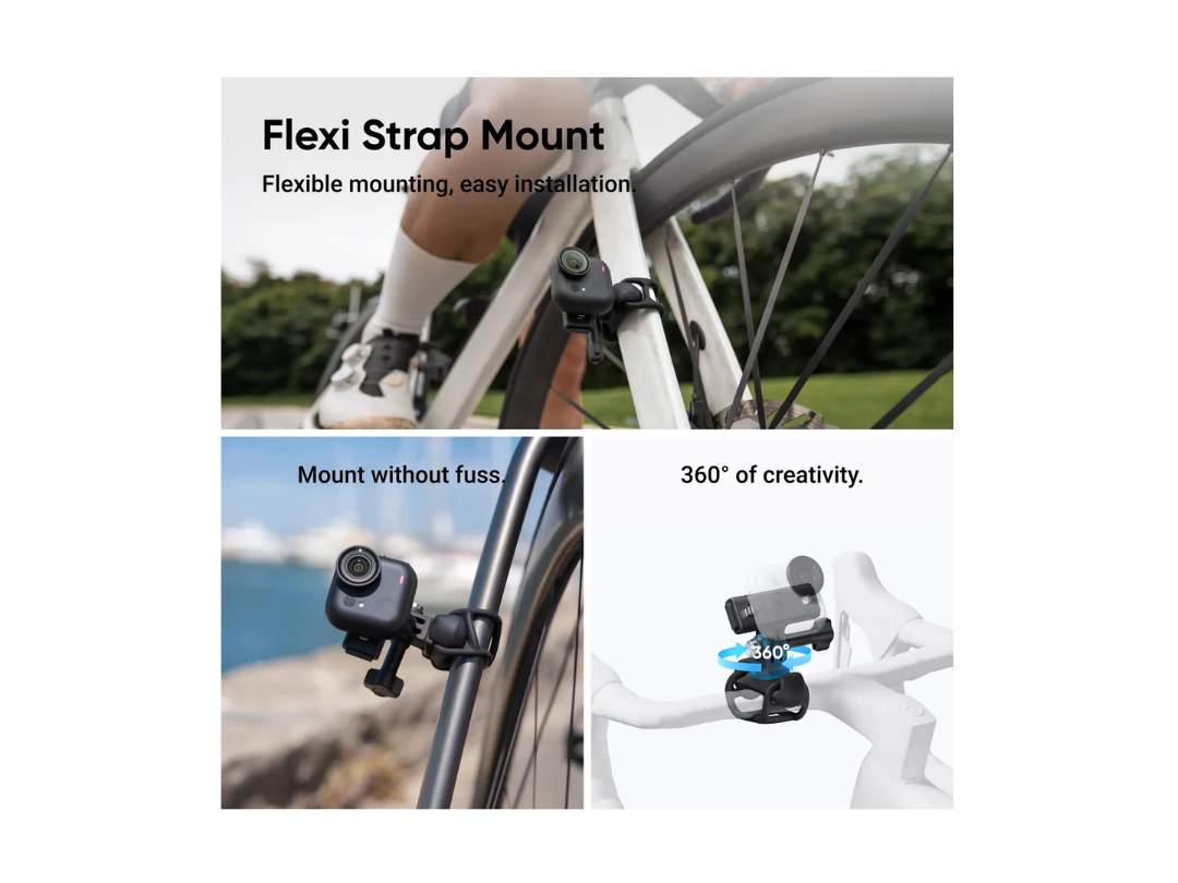 Insta360 GO Ultra Premium Cycling Bundle – 4K Action Cam | Qatar