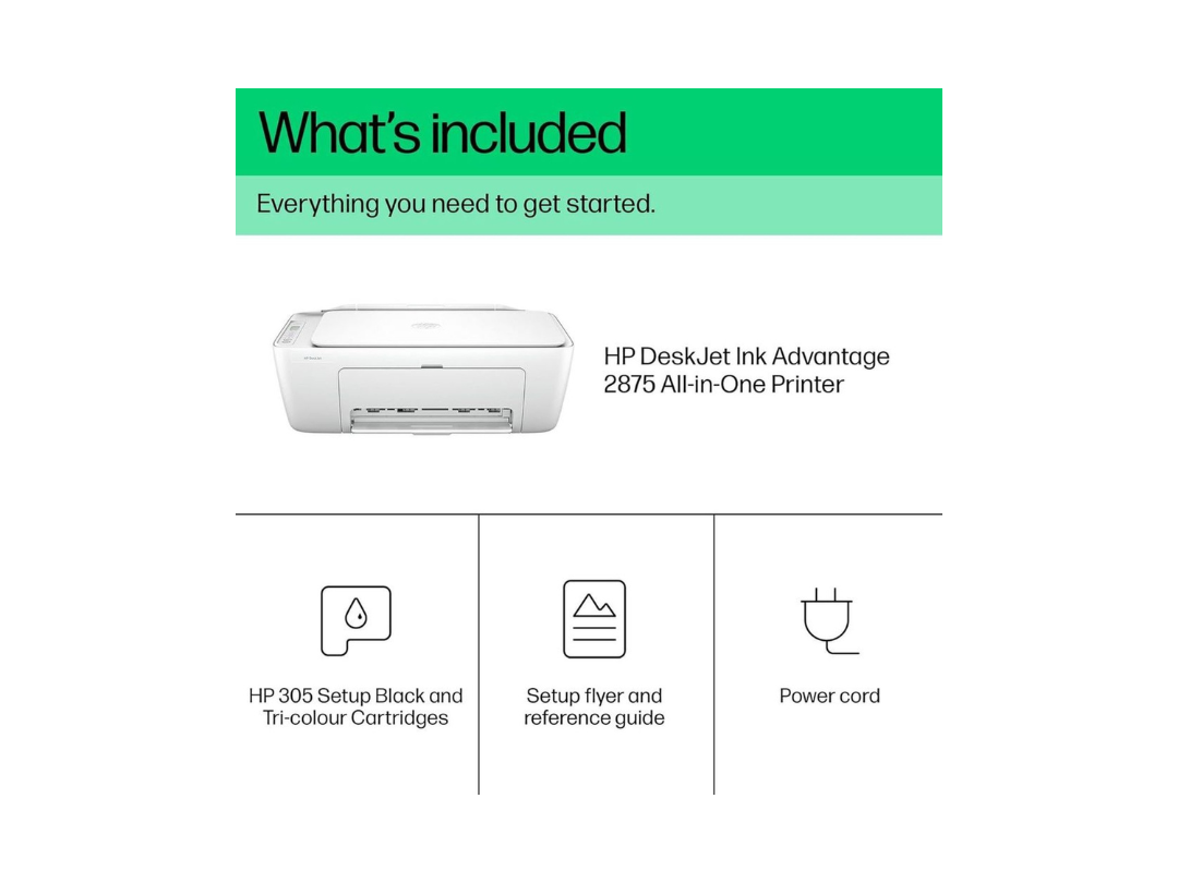 Buy HP DeskJet Ink Advantage 2875 Printer | in Qatar
