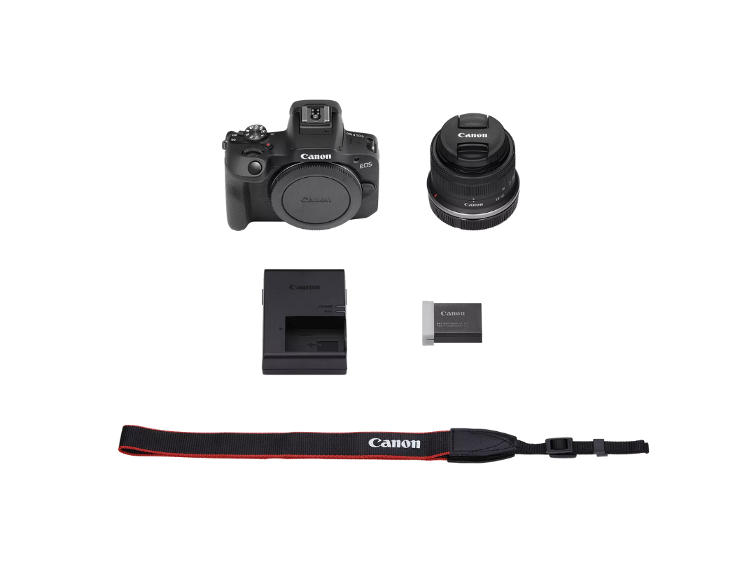 Buy Canon EOS R100 Camera Kit with RF-S18-45mm Lens in Qatar