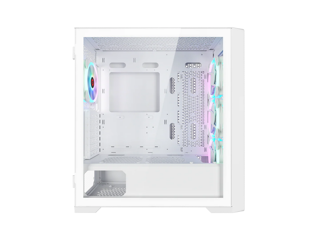 Buy GAMEON Vortex Arctic Mid-Tower Gaming Case – White |in Qatar
