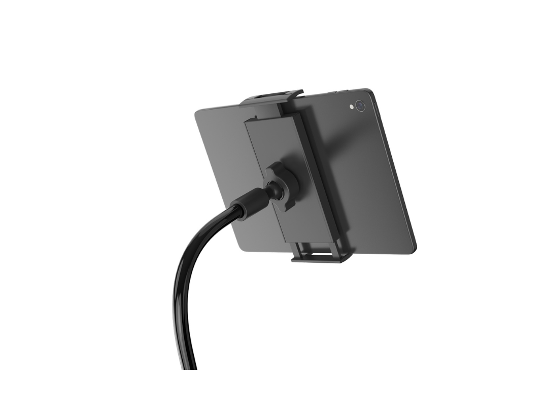 Porodo Lazy Man Desk Stand Mount for Mobiles & Tablets with Magnetic Suction 92CM - Black (PD-LMGS92-BK) Porodo Lazy Man Desk Stand Mount for Mobiles & Tablets with Magnetic Suction 92CM - Black (PD-LMGS92-BK)