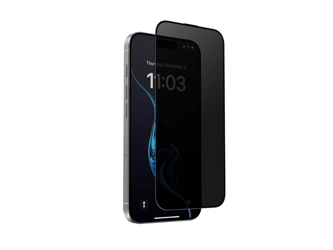 Buy Benks Ultra Shield Privacy Screen Protector for iPhone 16 Plus/15 Plus/14 Pro Max - Black in Qatar