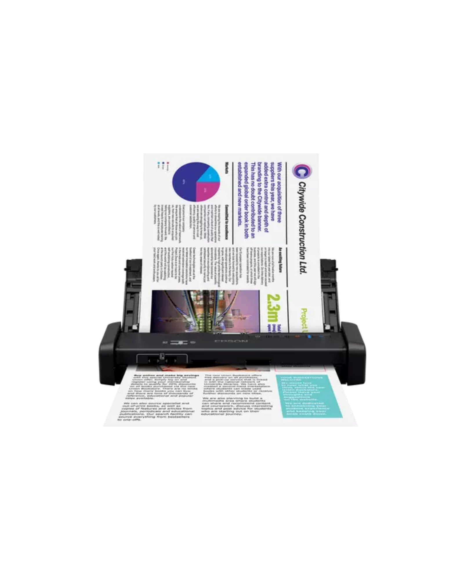 Epson Workforce DS-310 - Mobile A4 Scanner/ ID Card Scanner