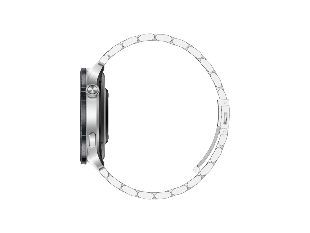 Swiss Military DOM 8 Smartwatch | AMOLED + BT Calling | Silver | Qatar