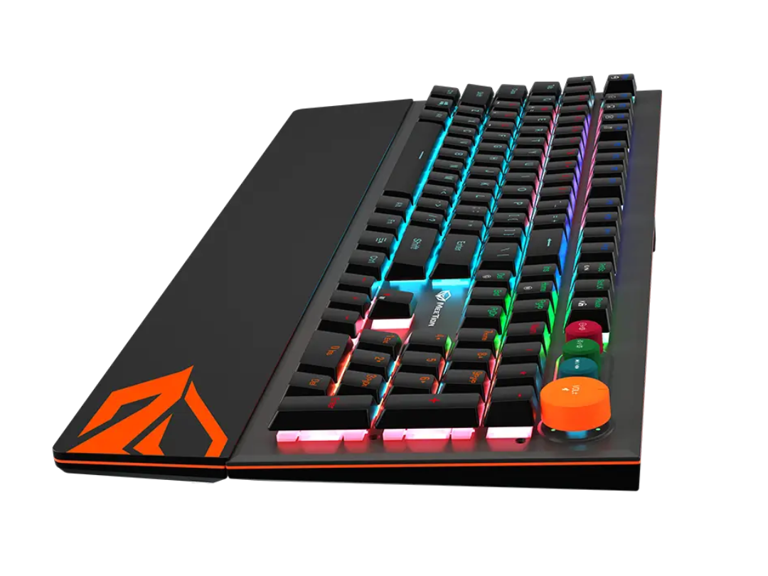 Buy Meetion MK500 RGB Mechanical Gaming Keyboard with Palm Rest – in Qatar