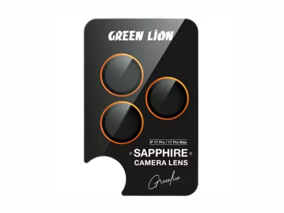Green Lion iPhone 17 Pro / Pro Max Classic Camera Lens Protector Green Lion iPhone 17 Pro / Pro Max Classic Camera Lens Protector