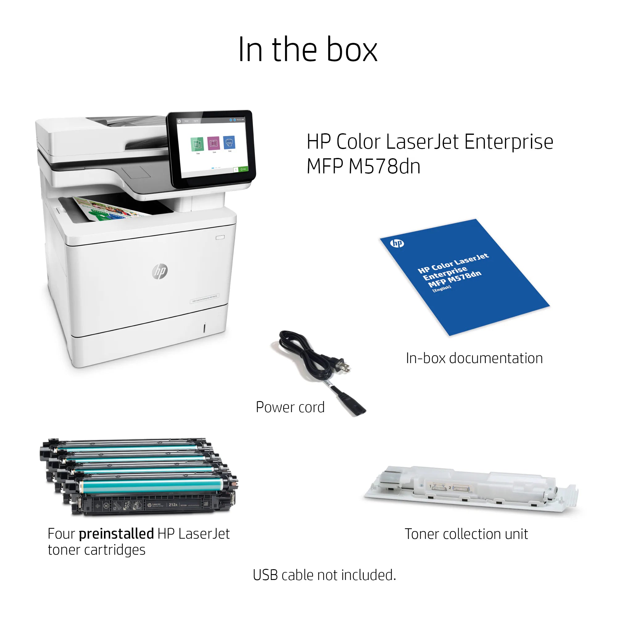 HP Color LaserJet Enterprise MFP M578dn